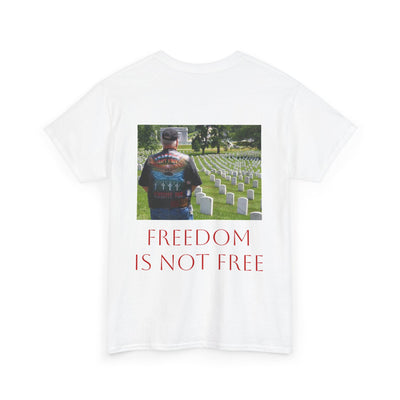 American Patriot Flag tee | Freedom Is Not Free Memorial shirt