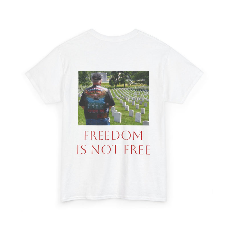 American Patriot Flag tee | Freedom Is Not Free Memorial shirt
